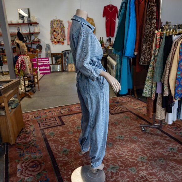 Retrofete Denim Jumpsuit - Picture 16 of 16